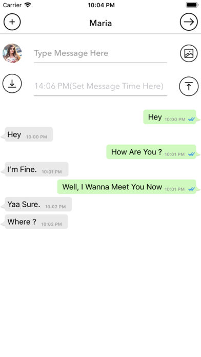 Chat app fake Fake Messenger